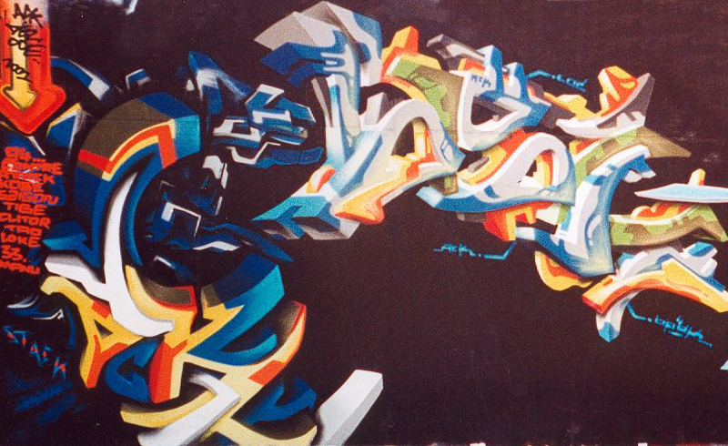 Detail Graffiti Art Letters For Newbie Nomer 30