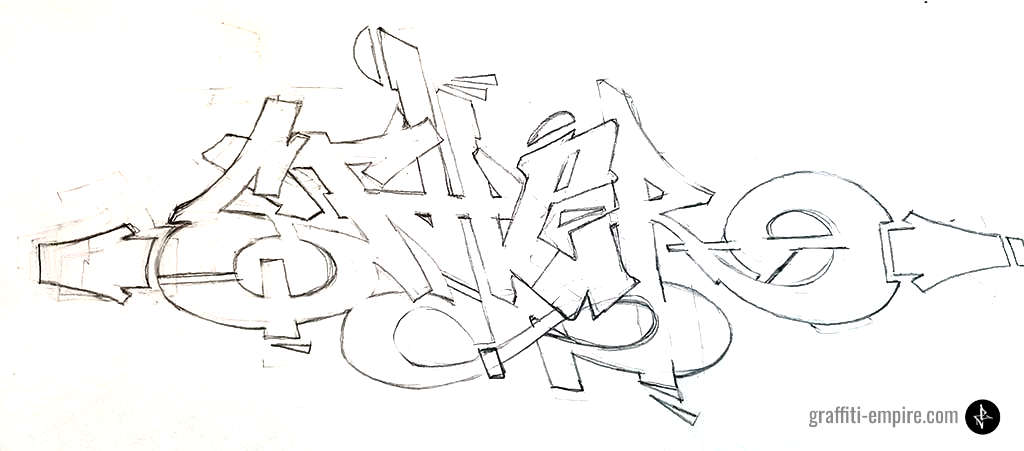 Detail Graffiti Art Letters For Newbie Nomer 7