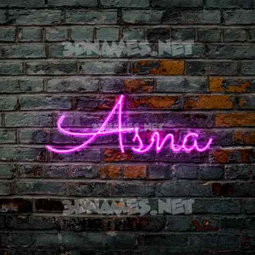 Graffiti Art Name Asna - KibrisPDR
