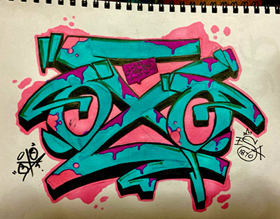 Detail Graffiti Art Name Asna Nomer 24