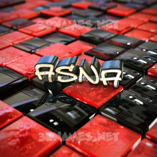 Detail Graffiti Art Name Asna Nomer 4