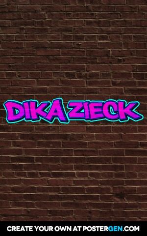 Detail Graffiti Art Name Dika Nomer 12