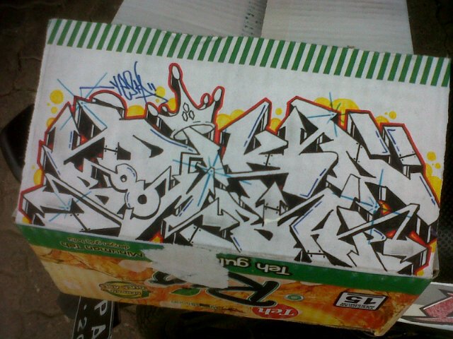 Detail Graffiti Art Name Dika Nomer 40