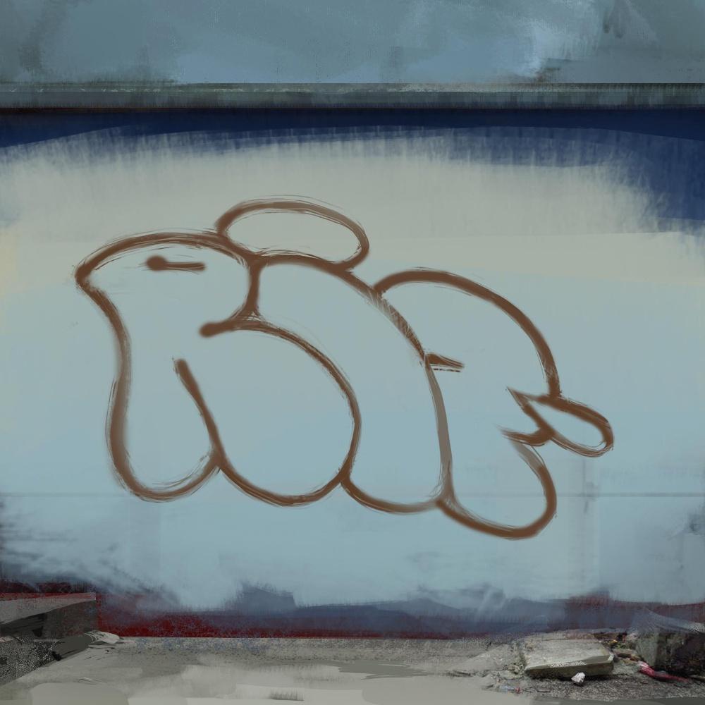 Detail Graffiti Art Name Dika Nomer 8