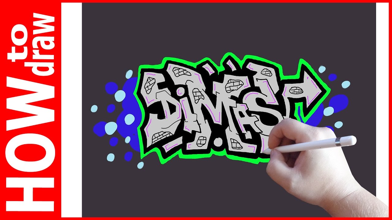 Graffiti Art Name Dimas - KibrisPDR