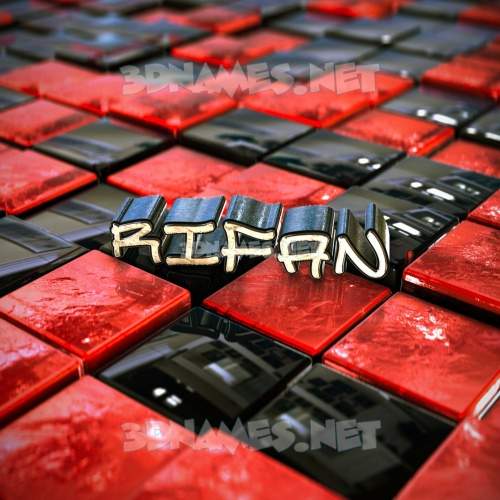 Detail Graffiti Art Name Rifan Nomer 8