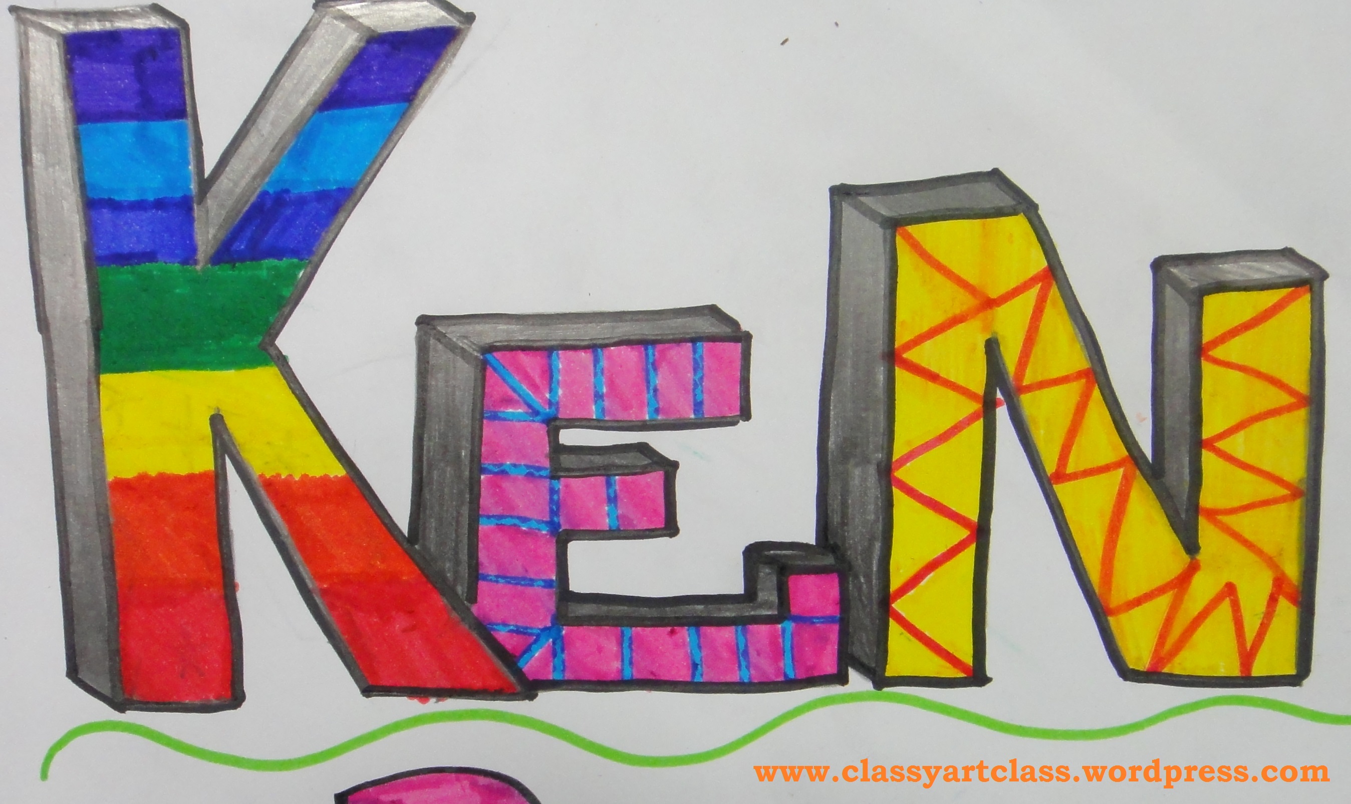Detail Graffiti Art Name Simple Nomer 32