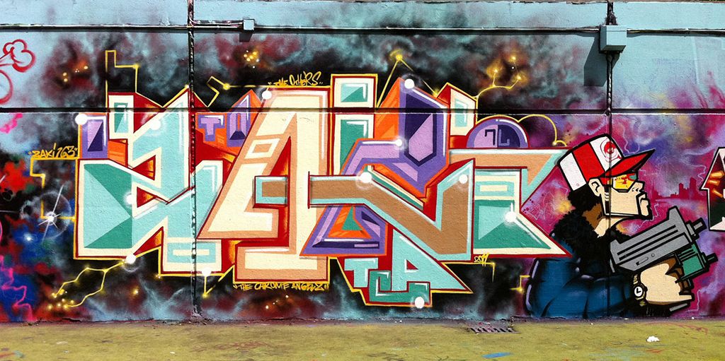 Detail Graffiti Art Name Simple Nomer 49