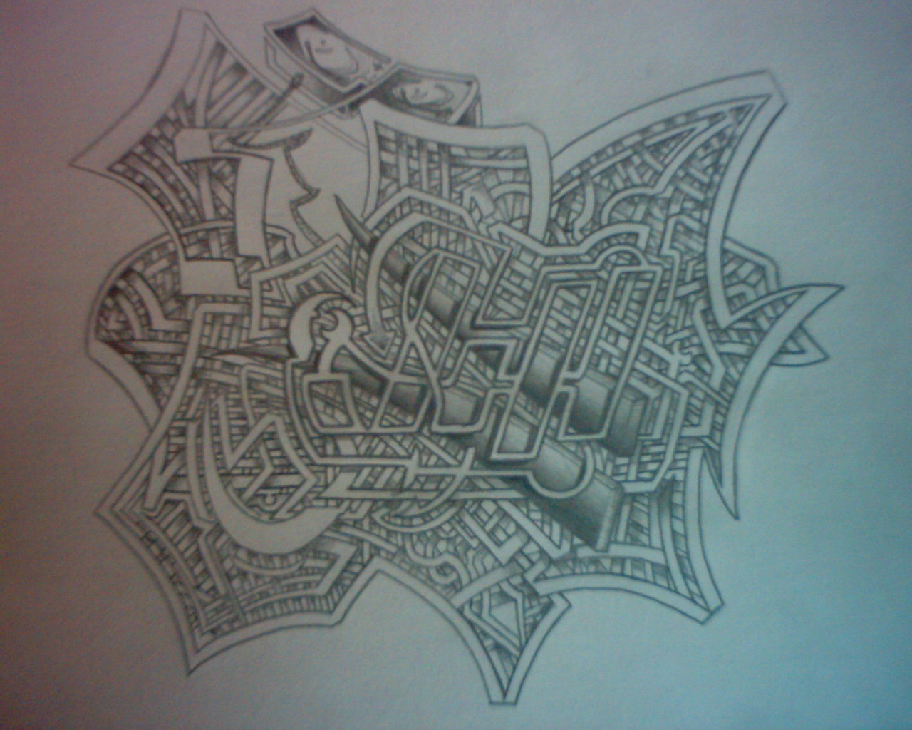 Detail Graffiti Art Pencil Nomer 36