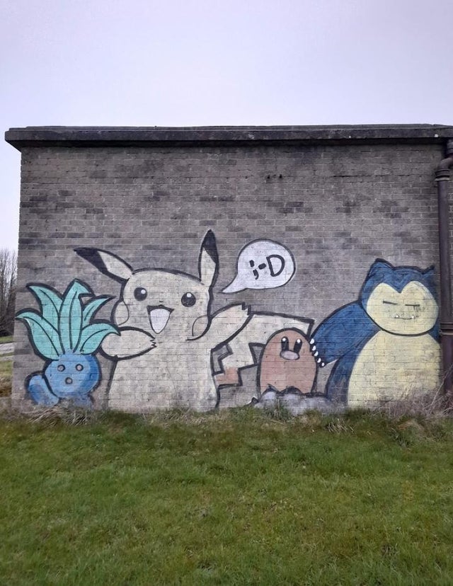 Detail Graffiti Art Pikachu Characters Sketches Nomer 18
