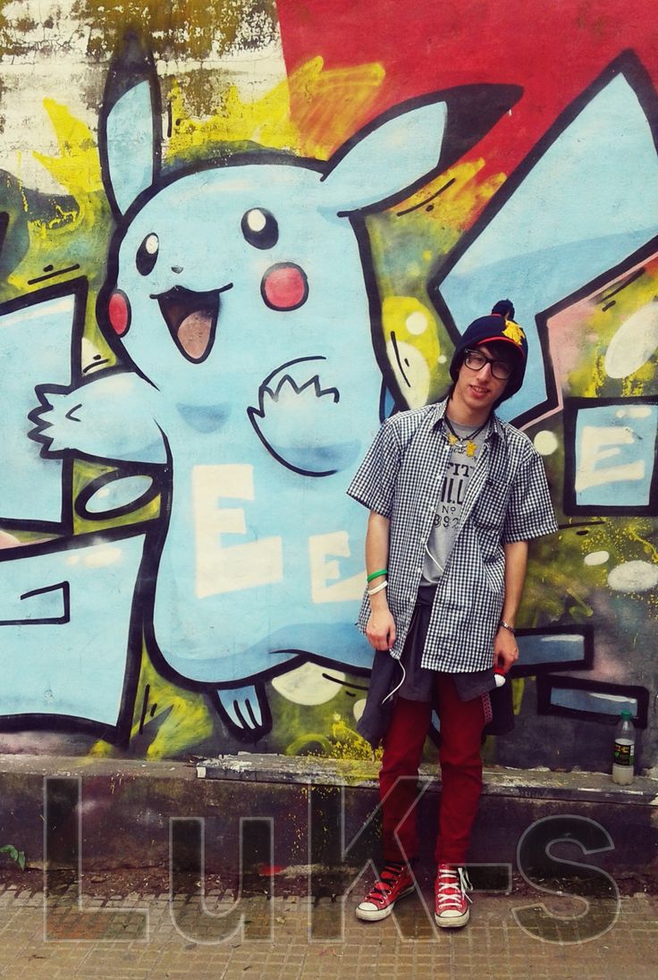 Detail Graffiti Art Pikachu Characters Sketches Nomer 4