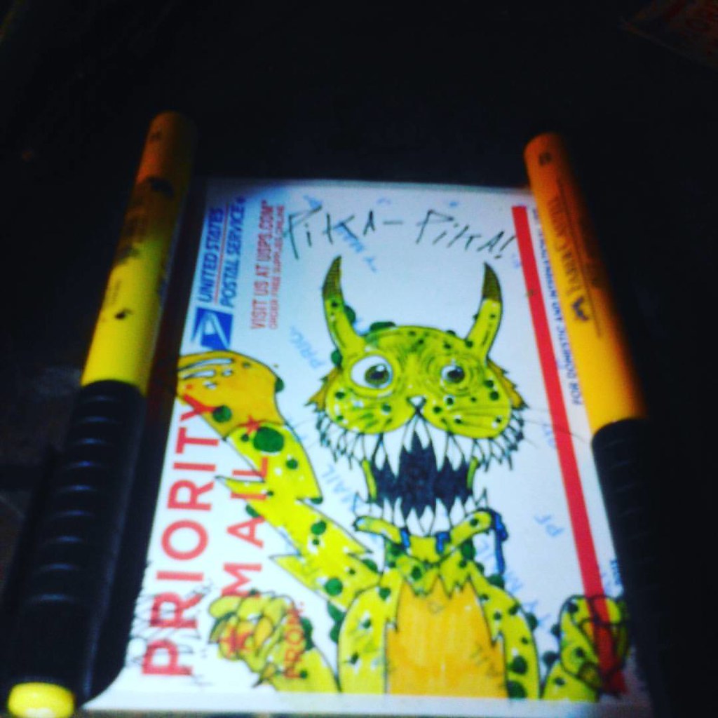 Detail Graffiti Art Pikachu Characters Sketches Nomer 24