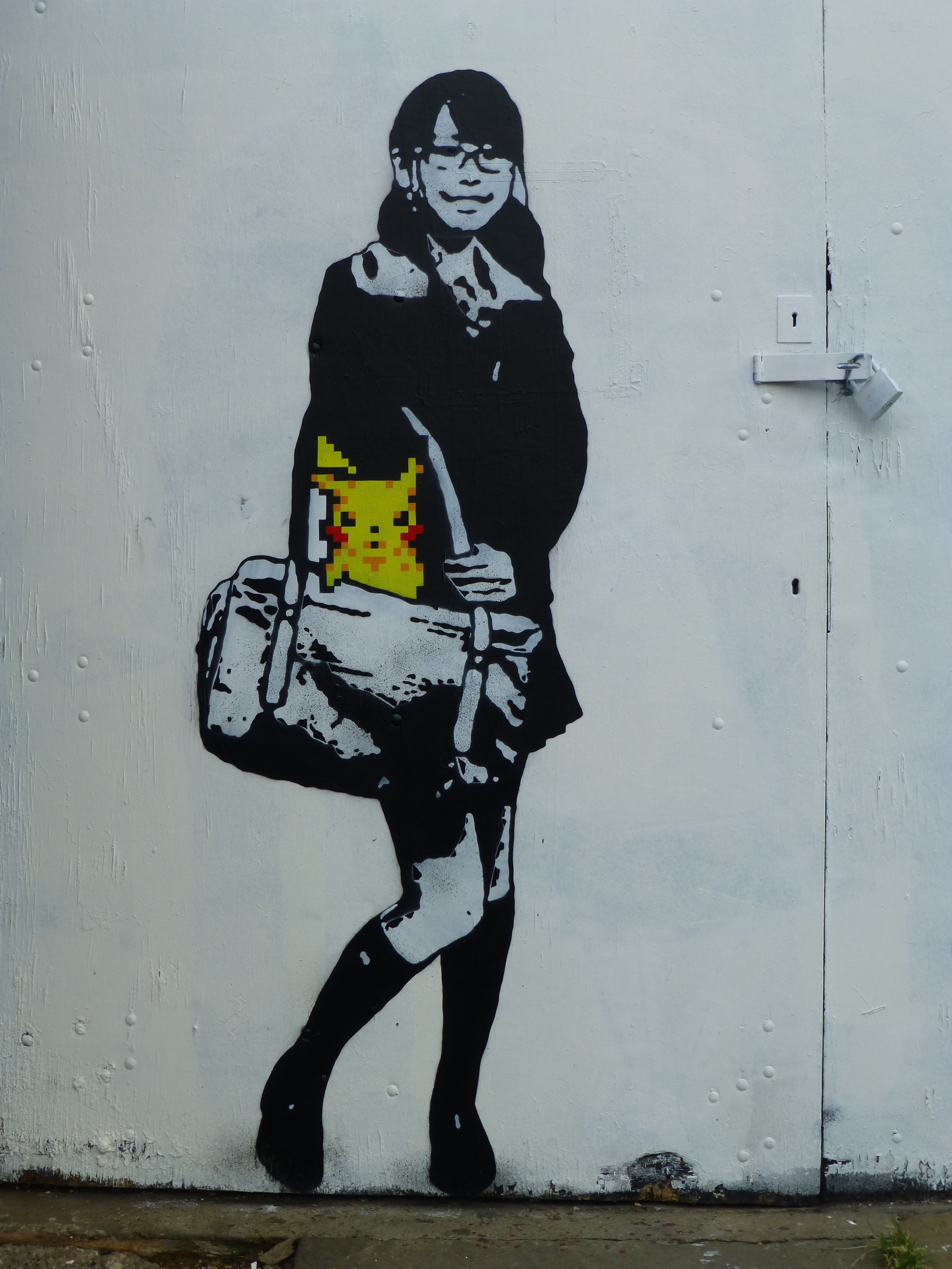 Detail Graffiti Art Pikachu Characters Sketches Nomer 37