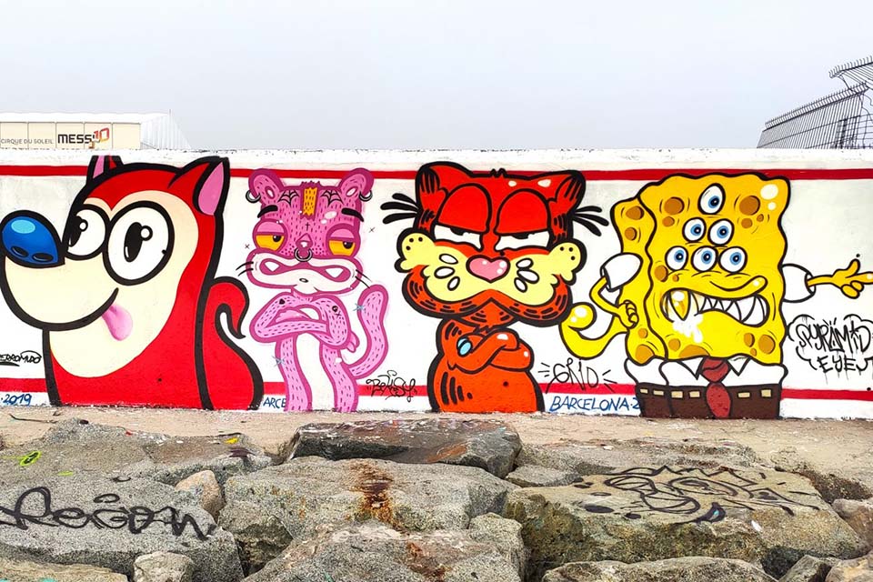 Detail Graffiti Art Pikachu Characters Sketches Nomer 43