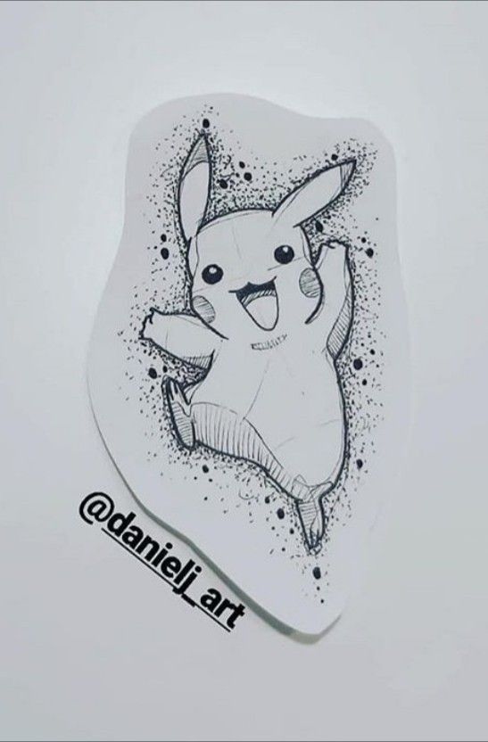 Detail Graffiti Art Pikachu Modif Sketches Nomer 2