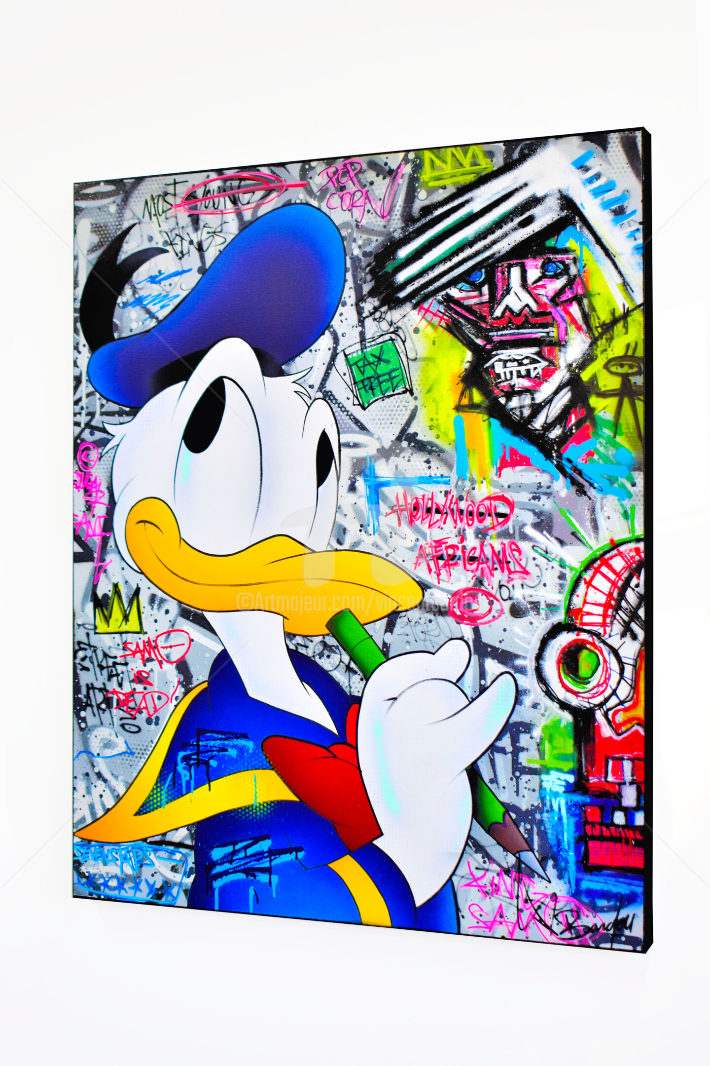 Detail Graffiti Art Sketches Of Characters Donald Duck Nomer 46