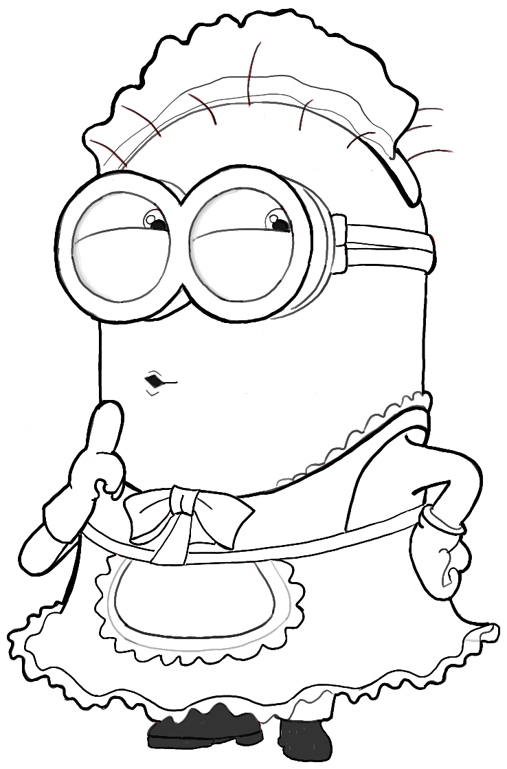 Detail Graffiti Art Sketches Of Characters Minion Nomer 17