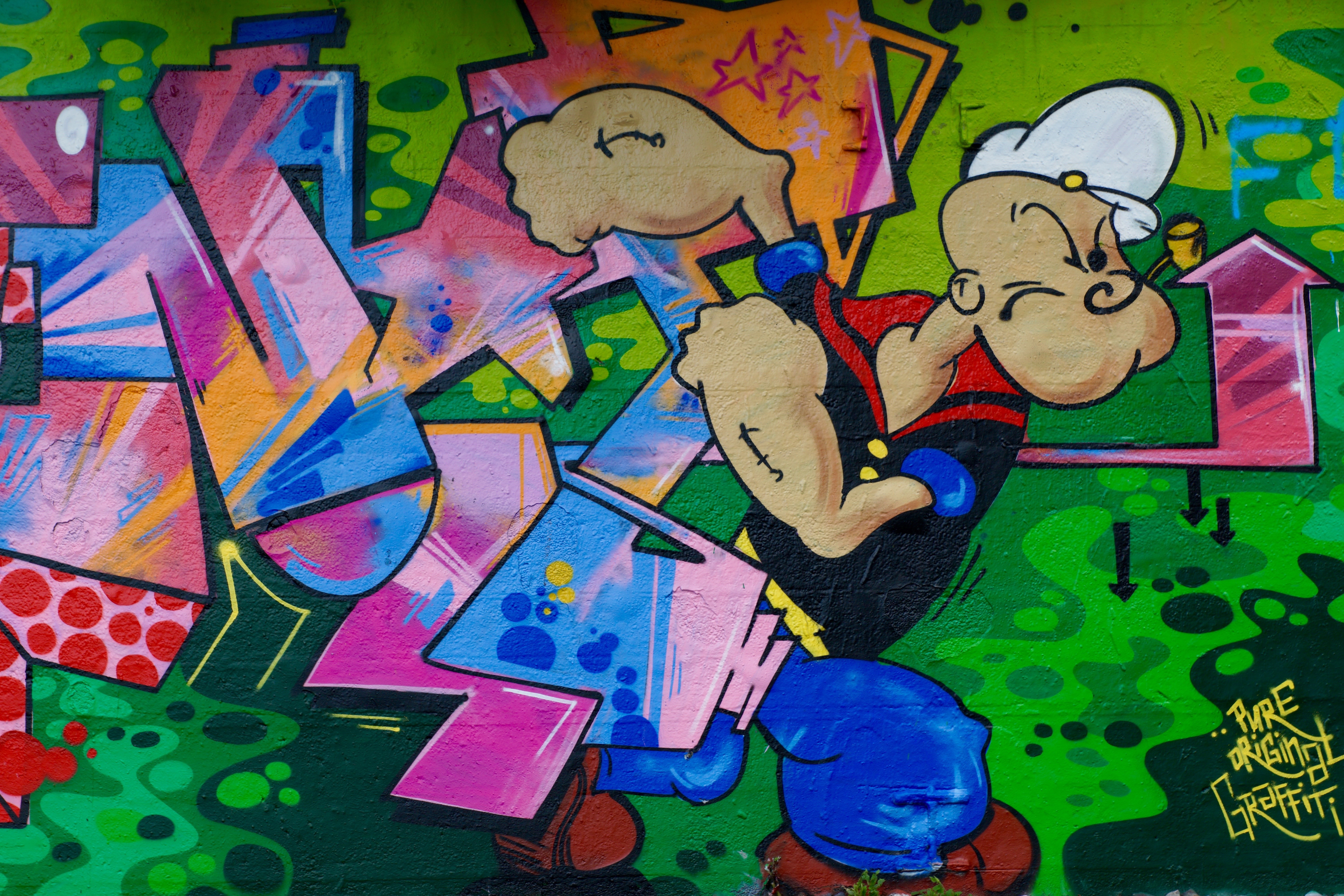 Detail Graffiti Art Sketches Of Characters Popay Nomer 7