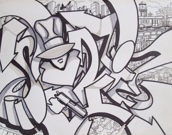 Detail Graffiti Art Sketches Of Characters Sonic Nomer 12