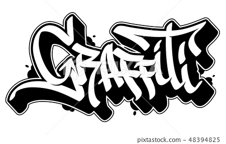 Detail Graffiti Art Text Nomer 28