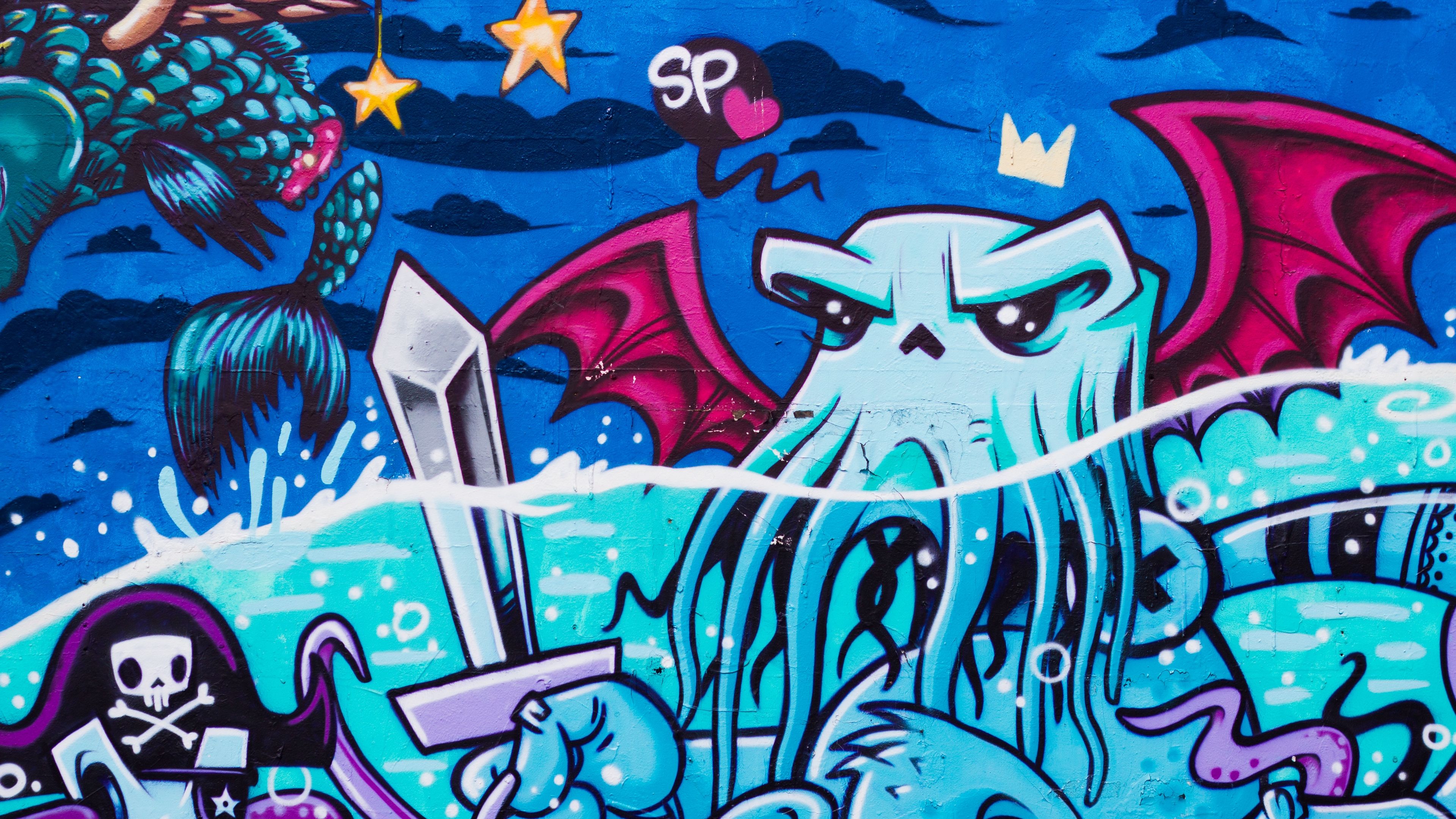 Detail Graffiti Art Wallpaper Nomer 30