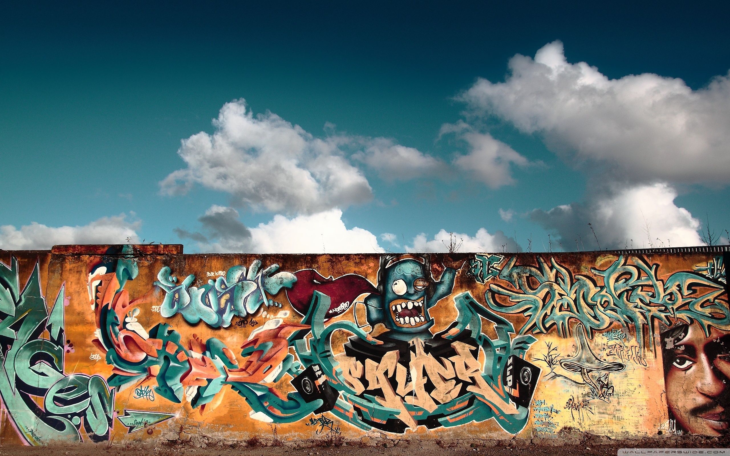 Detail Graffiti Art Wallpaper Desktop Nomer 30