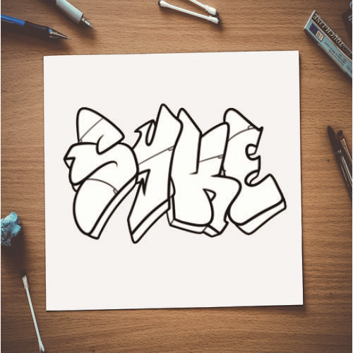 Detail Graffiti Art Word Sketches Easy Nomer 46