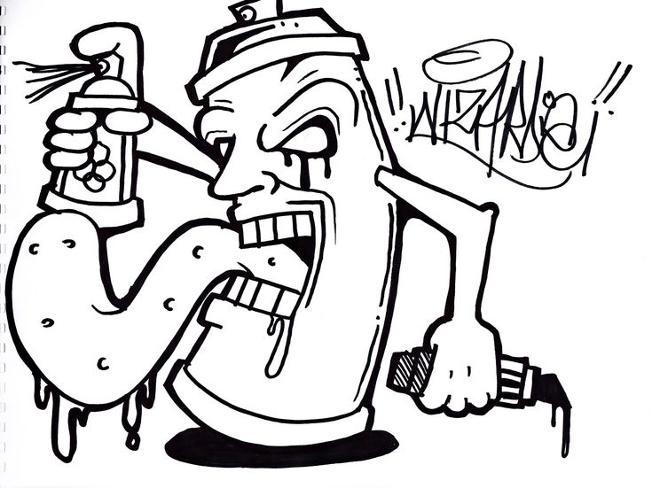 Detail Graffiti Art Word Sketches Easy Nomer 8