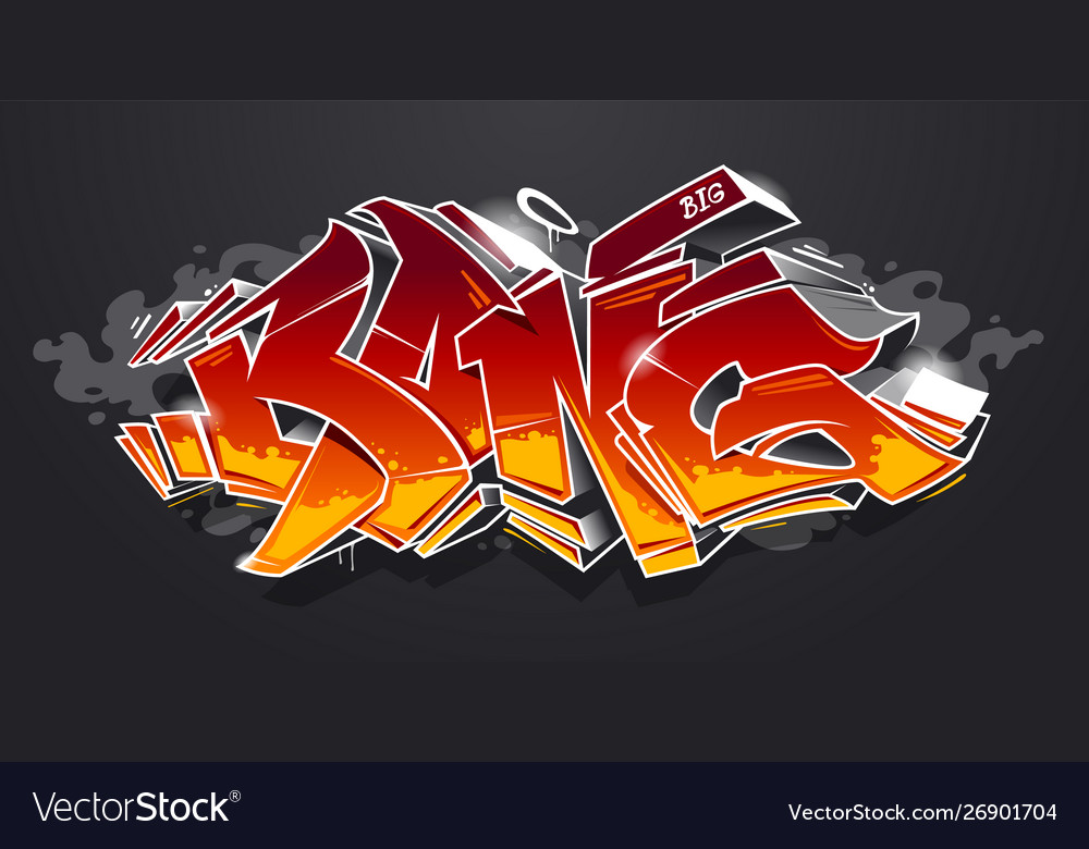 Detail Graffiti Art Work Vector Nomer 3