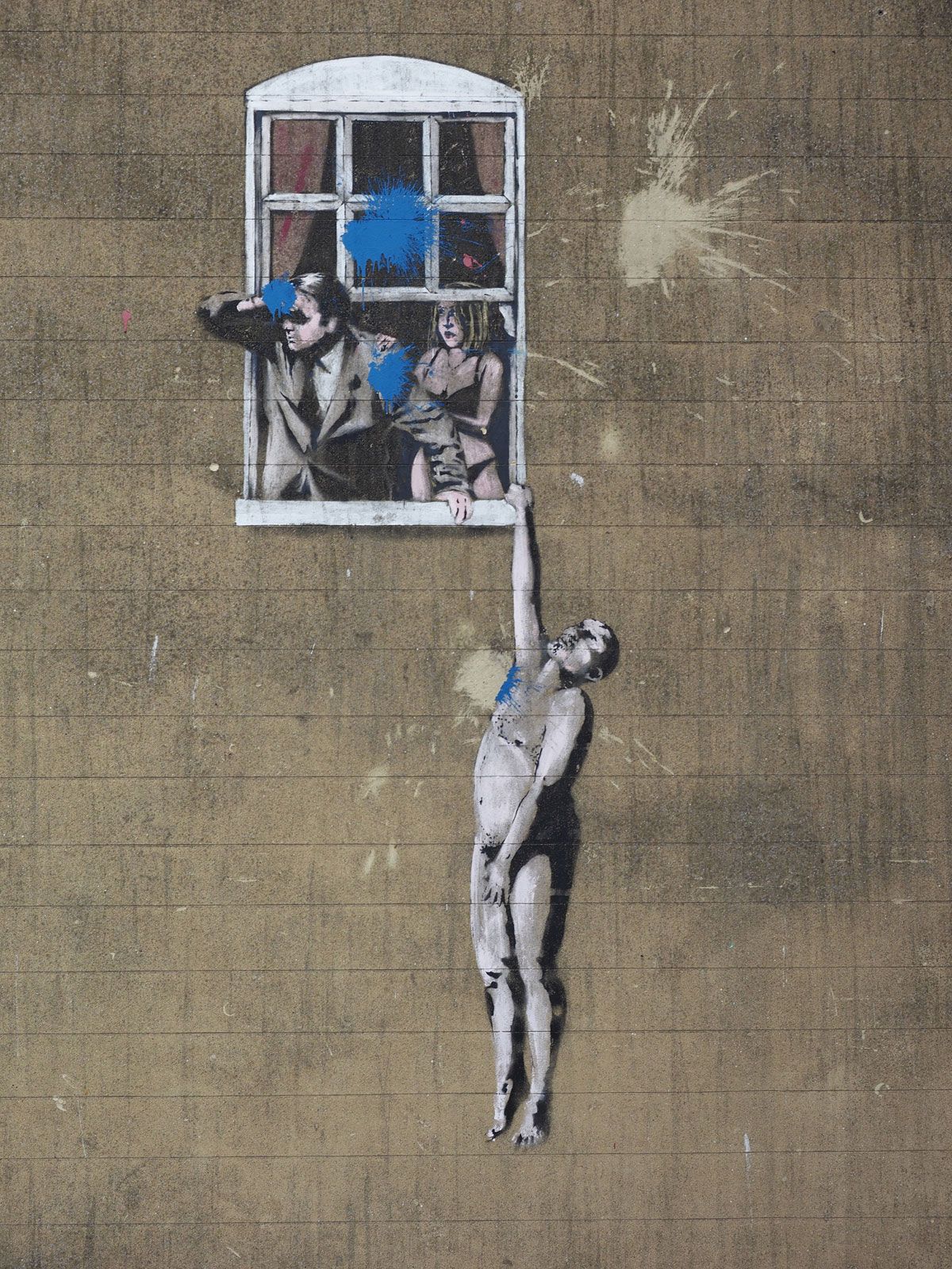 Detail Graffiti Artist Banksy Nomer 25