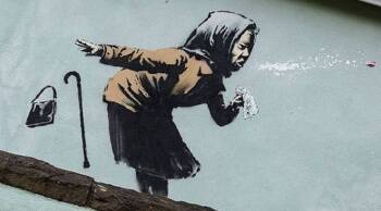 Detail Graffiti Artist Banksy Nomer 39