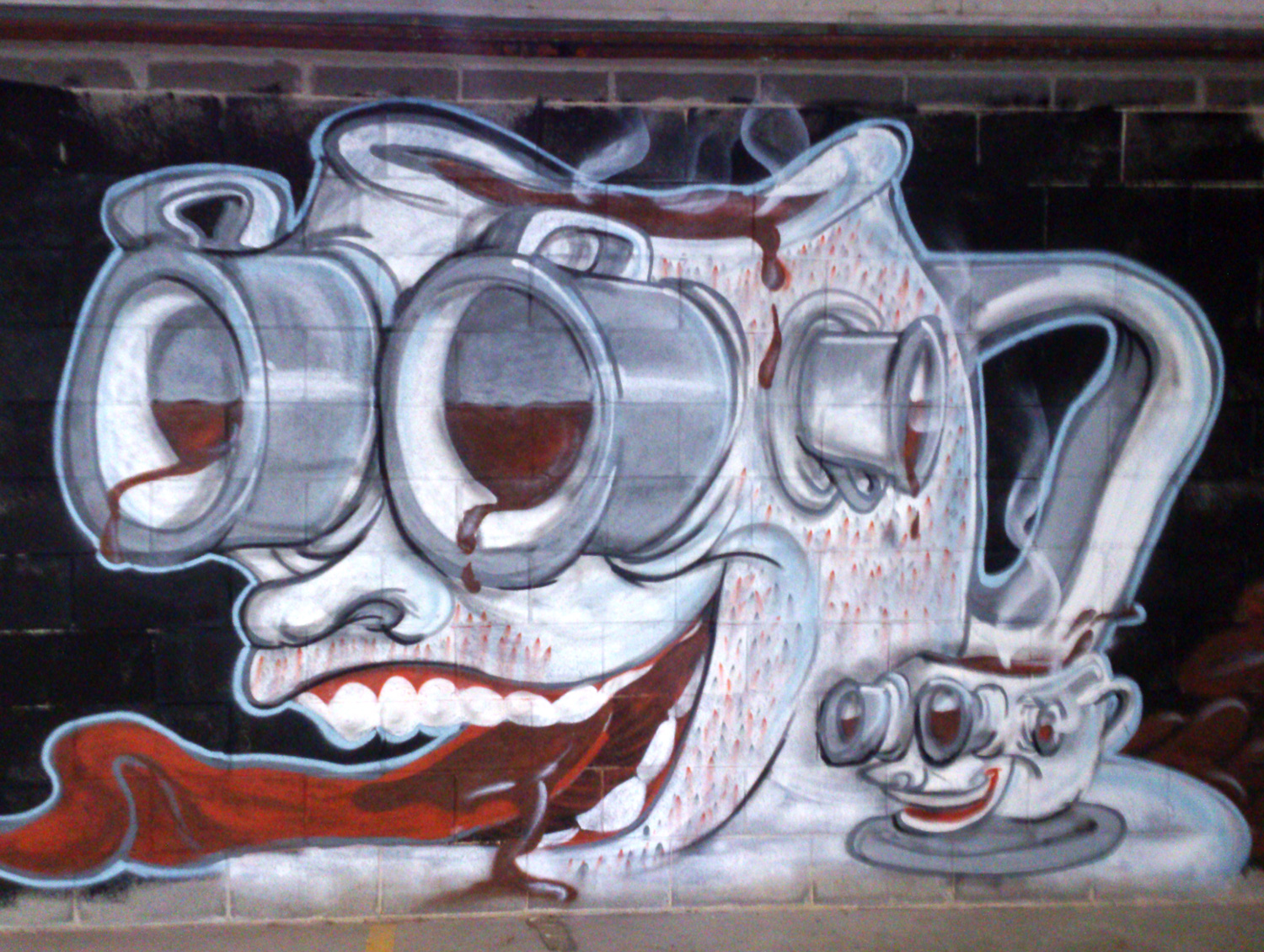 Detail Graffiti Artist Coffee Shop Nomer 12