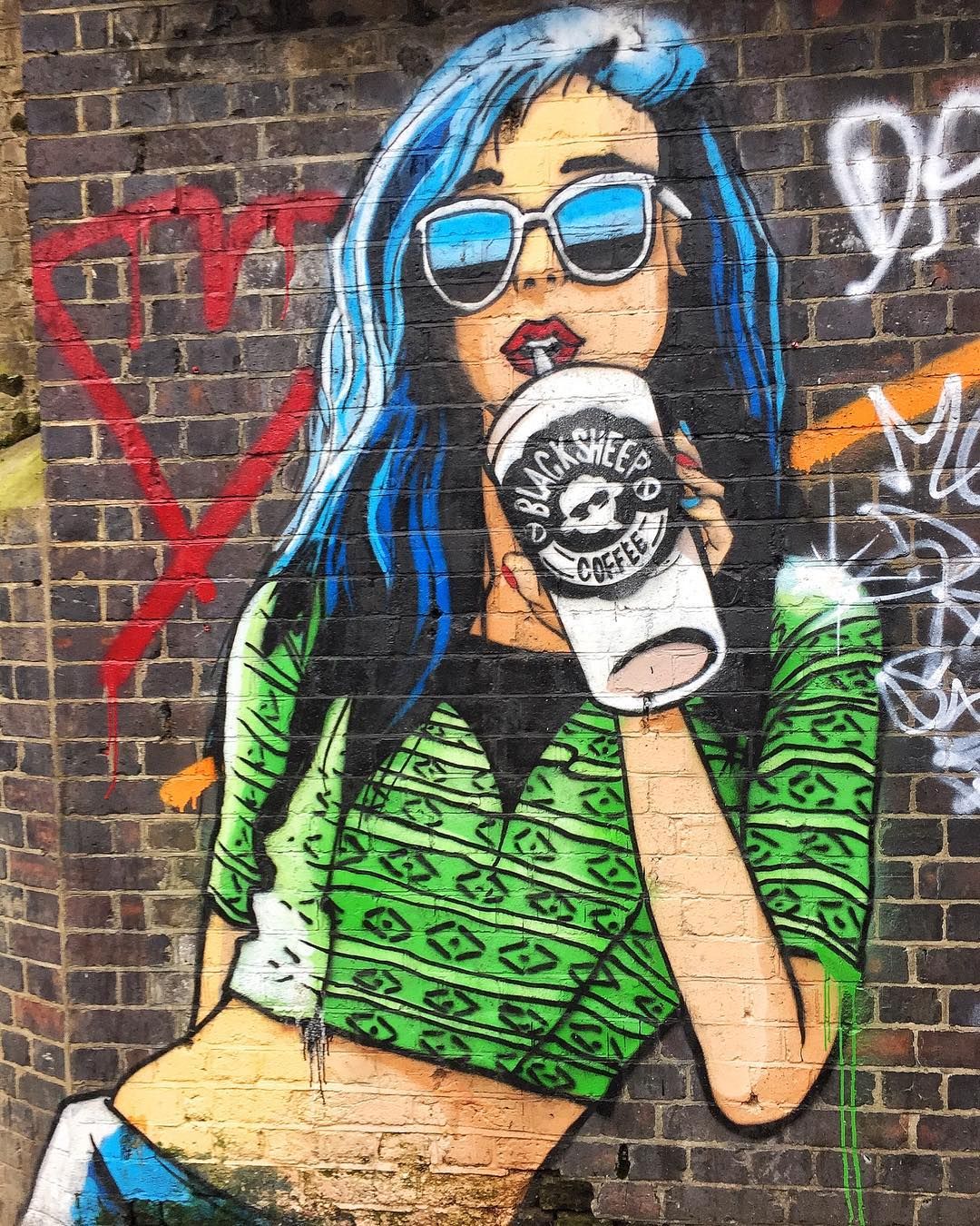 Detail Graffiti Artist Coffee Shop Nomer 6