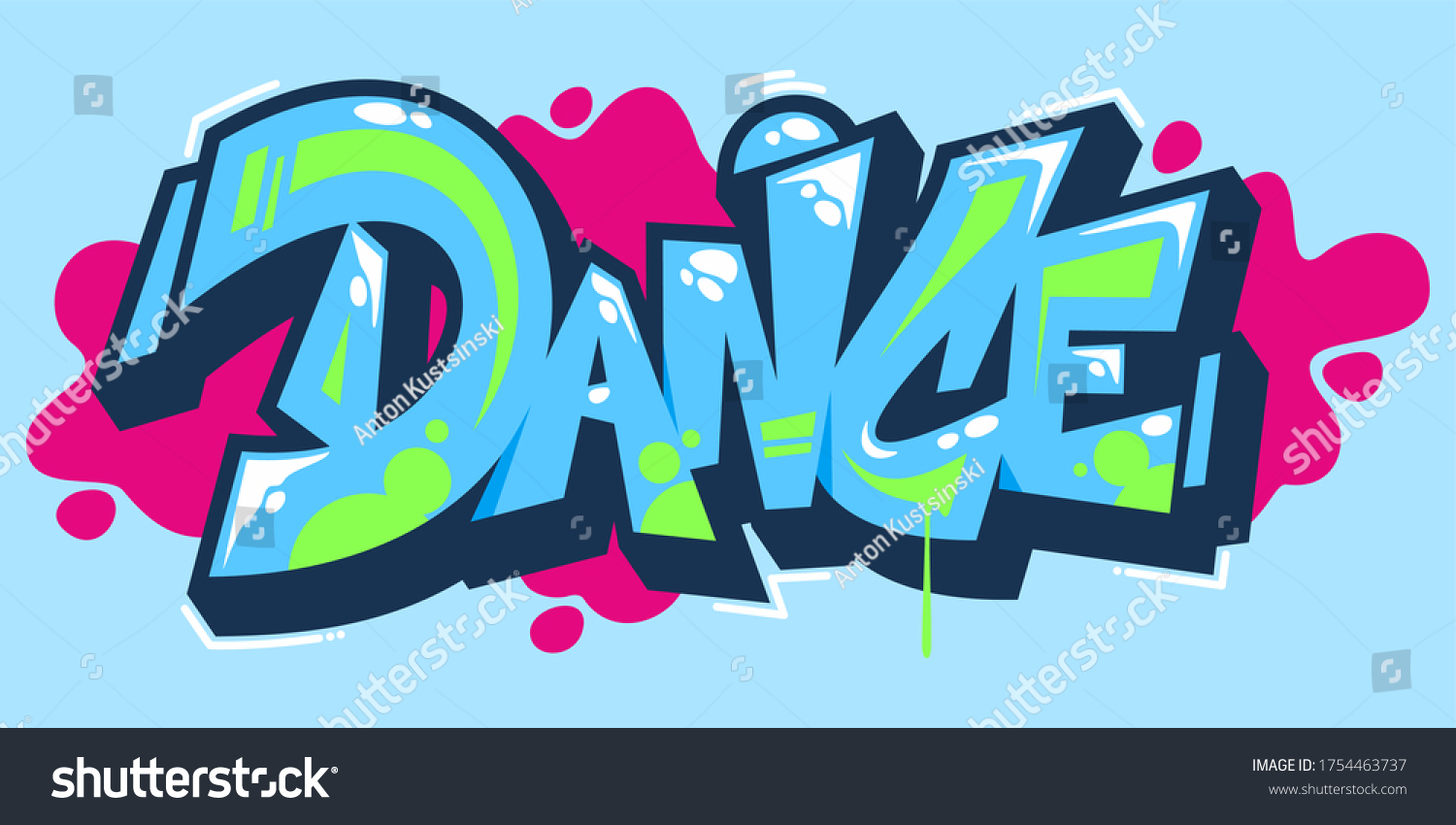 Detail Graffiti Artist Dancer Nomer 9