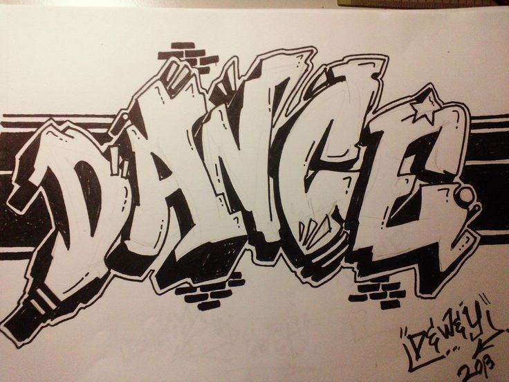 Detail Graffiti Artist Dancer Nomer 23
