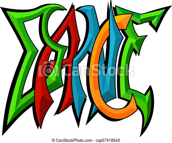 Detail Graffiti Artist Dancer Nomer 44