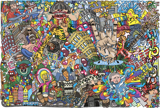 Detail Graffiti Artist Dancer Nomer 46