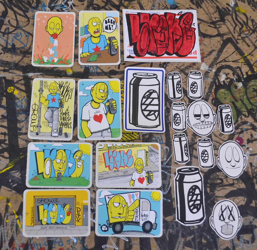 Detail Graffiti Artist Stickers Nomer 41