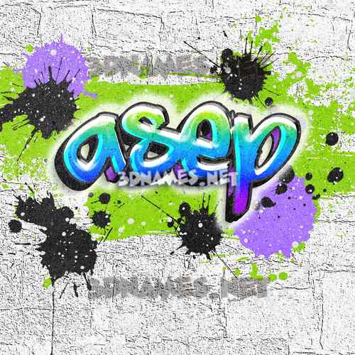 Graffiti Asep - KibrisPDR