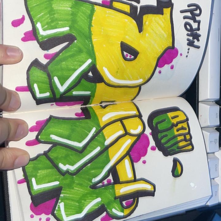 Detail Graffiti Asep Nomer 16