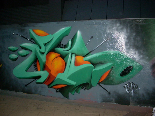 Detail Graffiti Asno Nomer 17