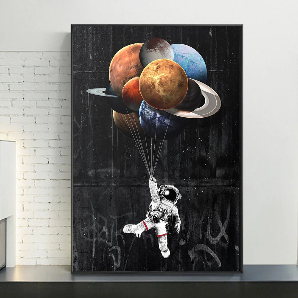 Detail Graffiti Astronaut Nomer 14