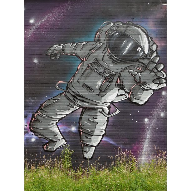 Detail Graffiti Astronaut Nomer 4