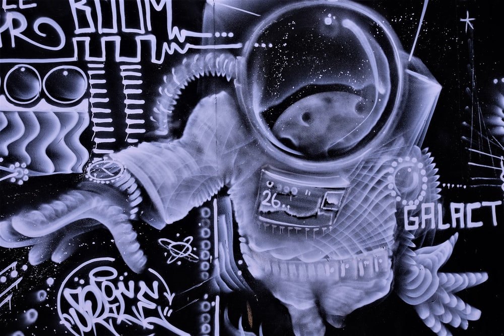 Download Graffiti Astronot Nomer 10