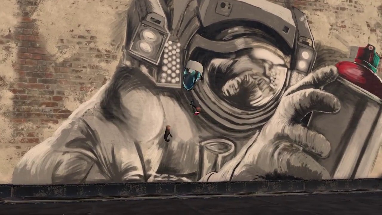 Detail Graffiti Astronout Nomer 23