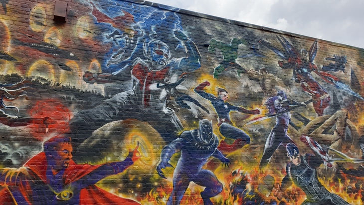 Detail Graffiti Avengers Nomer 18