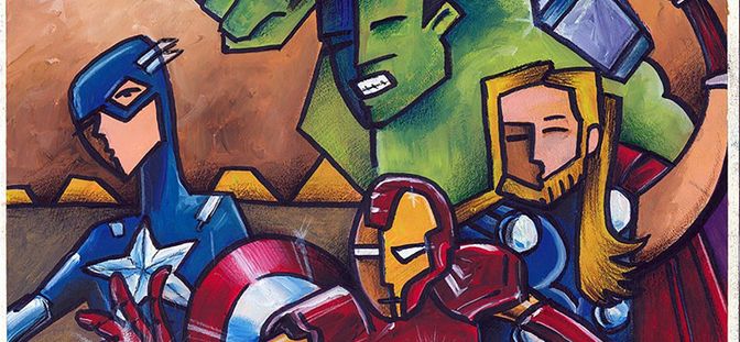 Detail Graffiti Avengers Nomer 31