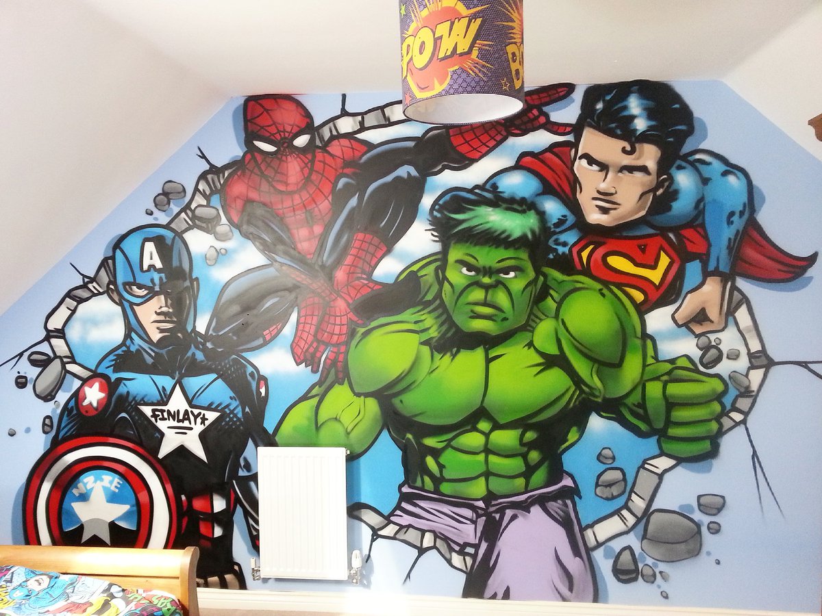 Detail Graffiti Avengers Nomer 34