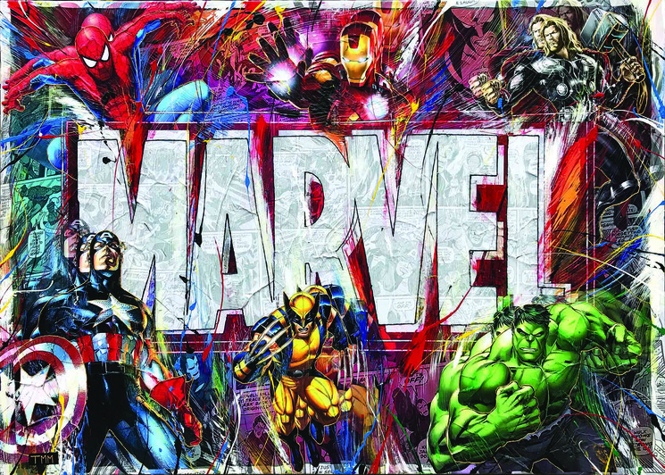 Detail Graffiti Avengers Nomer 47