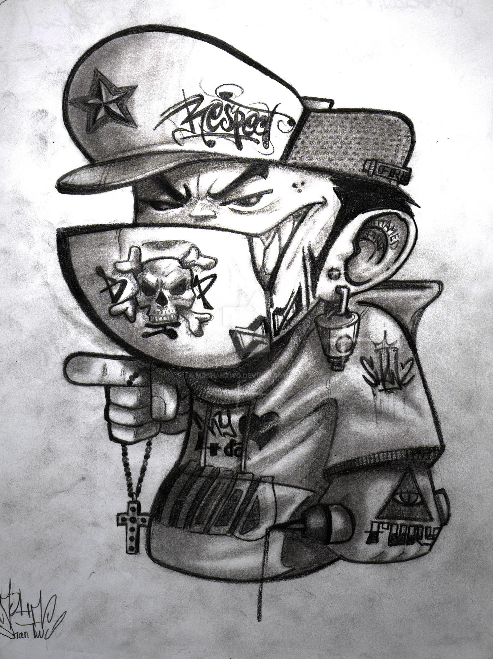 Detail Graffiti B Hd Nomer 3